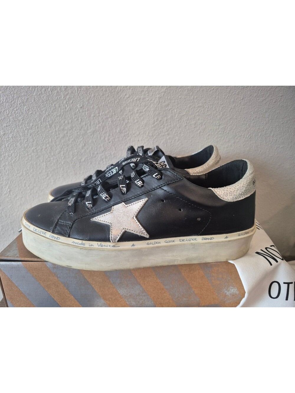 Golden Goose Hi Star Sneakers Size 39 - Picture 3 of 8